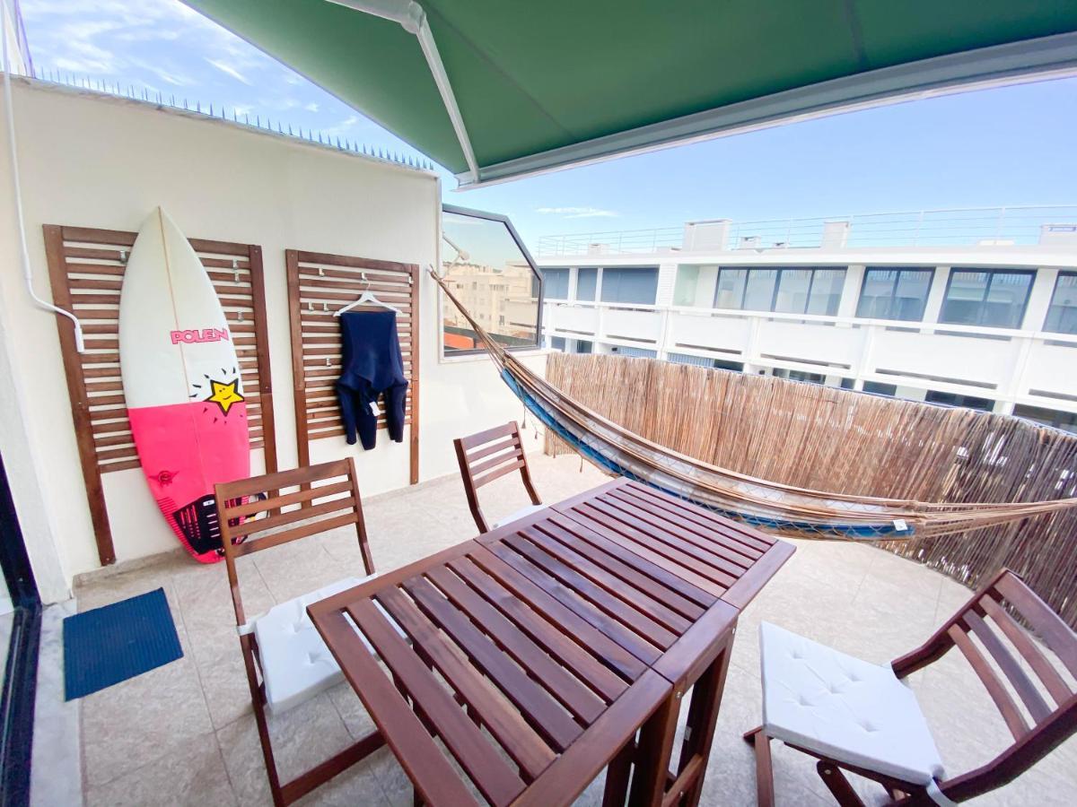 Maui Surfer's House Sea view Caparica Beach House Costa de Caparica Exterior foto