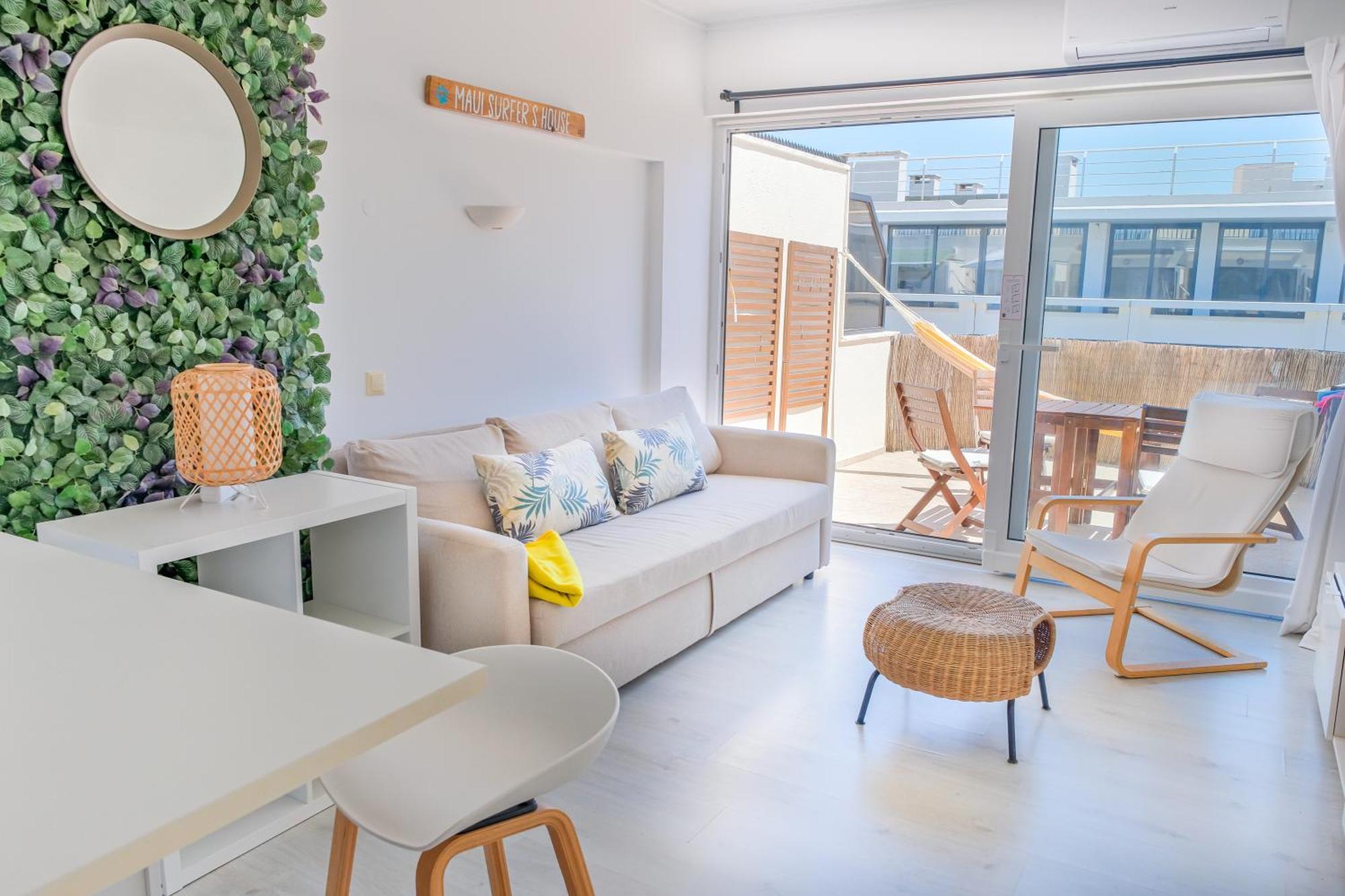 Maui Surfer's House Sea view Caparica Beach House Costa de Caparica Exterior foto